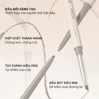 Ukiss Bút Chì Kẻ Mắt Dạng Gel Lâu Trôi Không Thấm Nước Chống Nhòe Dễ Kiểm Soát 60mg