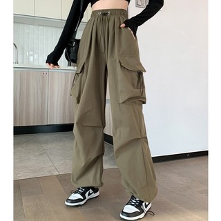 Quần Jogger kaki túi hộp ⚡️ VẢI ĐẸP + ẢNH THẬT ⚡️ Quan dài ống bo thời trang nam nữ hộp rút k1