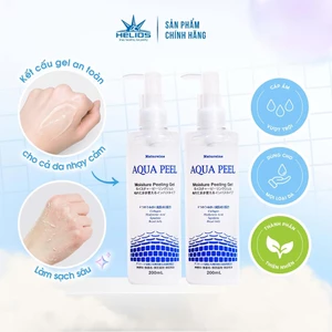 Combo 2 chai gel tẩy tế bào chết sạch sâu, cấp ẩm dịu nhẹ Nhật Bản 200ml Natureine Aqua Peel phù hợp mọi loại da