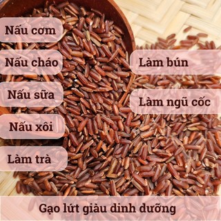 [500Gr] Gạo Lứt Hồn Quảng – Loại 1 Nguyên Cám, Dẻo Thơm, Ăn Kiêng & Eat Clean