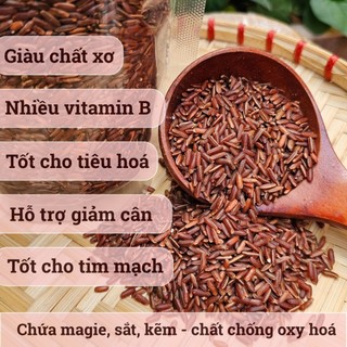 [500Gr] Gạo Lứt Hồn Quảng – Loại 1 Nguyên Cám, Dẻo Thơm, Ăn Kiêng & Eat Clean
