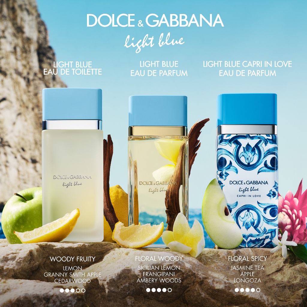 Nước hoa nữ Dolce&Gabbana Light Blue EDP 100ml