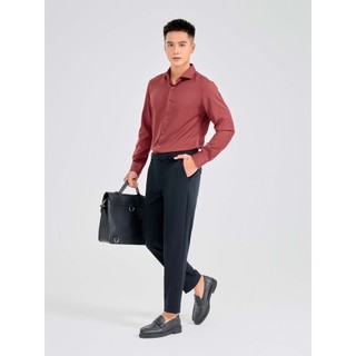 [SALE OFF] Áo sơ mi nam YODY dài tay phối cổ mềm mại, co giãn dáng slim fit SMM7033