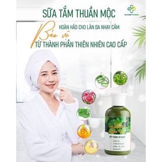 Combo Kem bôi da Thuần Mộc, Sữa Tắm Thuần Mộc và Dầu Gội Thuần Mộc cho người có da nhạy cảm, mẩn ngứa