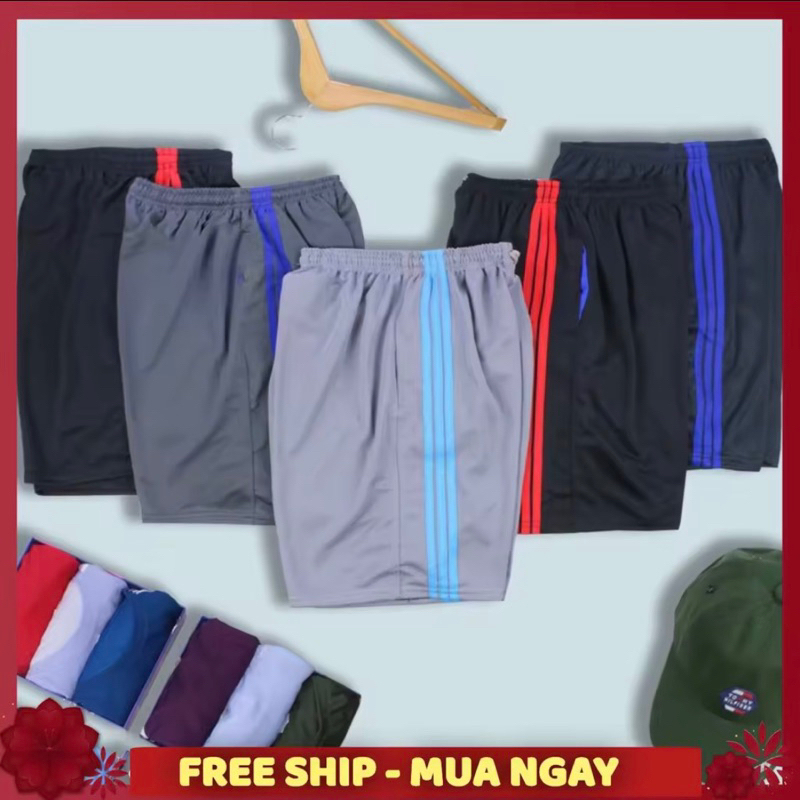 COMBO 5 QUẦN THUN 3 mặc nhà - bình dân ( 4 size từ 45kg-85kg )