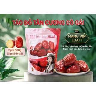 Táo Đỏ TÂN CƯƠNG CÔ GÁI Size Lớn Loại 1 Túi 500g - CÔ THƯ MARKET