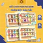 Đồ Chơi Montessori Phân Biệt Màu Sắc Zuba Toys, Bảng Gõ Đếm Từ Tính Giáo Dục Sớm Giúp Bé Phát Triển Tư Duy Toán Học