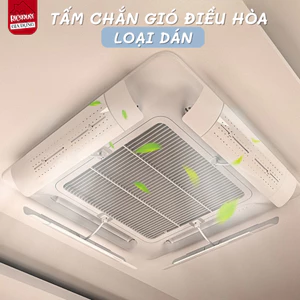 Tấm Chắn Gió Điều Hòa Xoay 180 Độ, Tấm Điều Hướng Gió Máy Lạnh Âm Trần Treo Tường Bảo Vệ Sức Khỏe