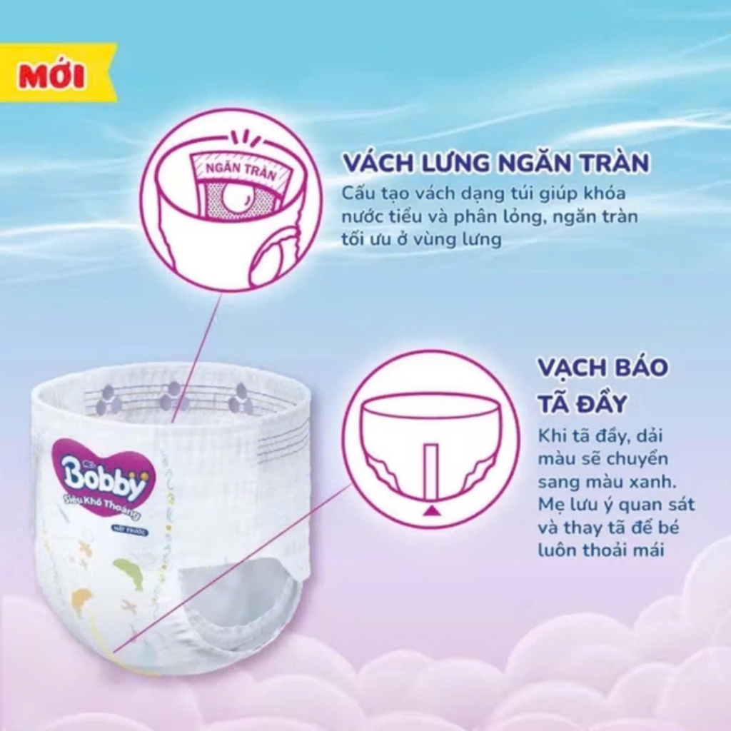 [COMBO 3] Tã Bỉm Quần Bobby ULTRA+ Siêu Tiết Kiệm M96/L88/XL74/XL76/XXL68/XXL70 (Quà Tặng Giới Hạn)