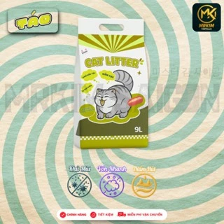 Combo 5 Túi Cát vệ sinh nhà MrKim - Cát Vệ Sinh Cho Mèo 9L, Cát Vệ Sinh Cho Mèo Ít Bụi, Vón Cứng, Khử Mùi