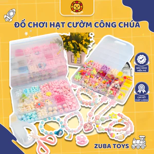 Bộ Đồ Chơi DIY Xâu Vòng Tay Zuba Toys, Vòng Cổ Hạt Cườm Nhiều Mẫu Công Chúa Cho Bé Đồ Chơi Thủ Công Sáng Tạo Cho Bé