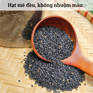 Mè Đen Hữu Cơ Hồn Quảng - Vừng Đen Nguyên Hạt, Thơm Bùi, Làm Sữa, Nấu Chè