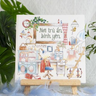 Sách Tô Màu Thư Giãn Nơi Trú Ẩn Bình Yên