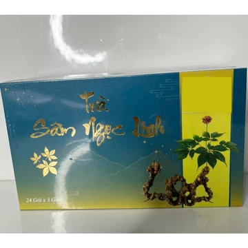 Trà sâm ngọc linh ( Hộp 24 gói 3gam) - Gồm thảo quyết ninh, cà gai leo, râu ngô giảo cổ lam, lá sâm ngọc linh