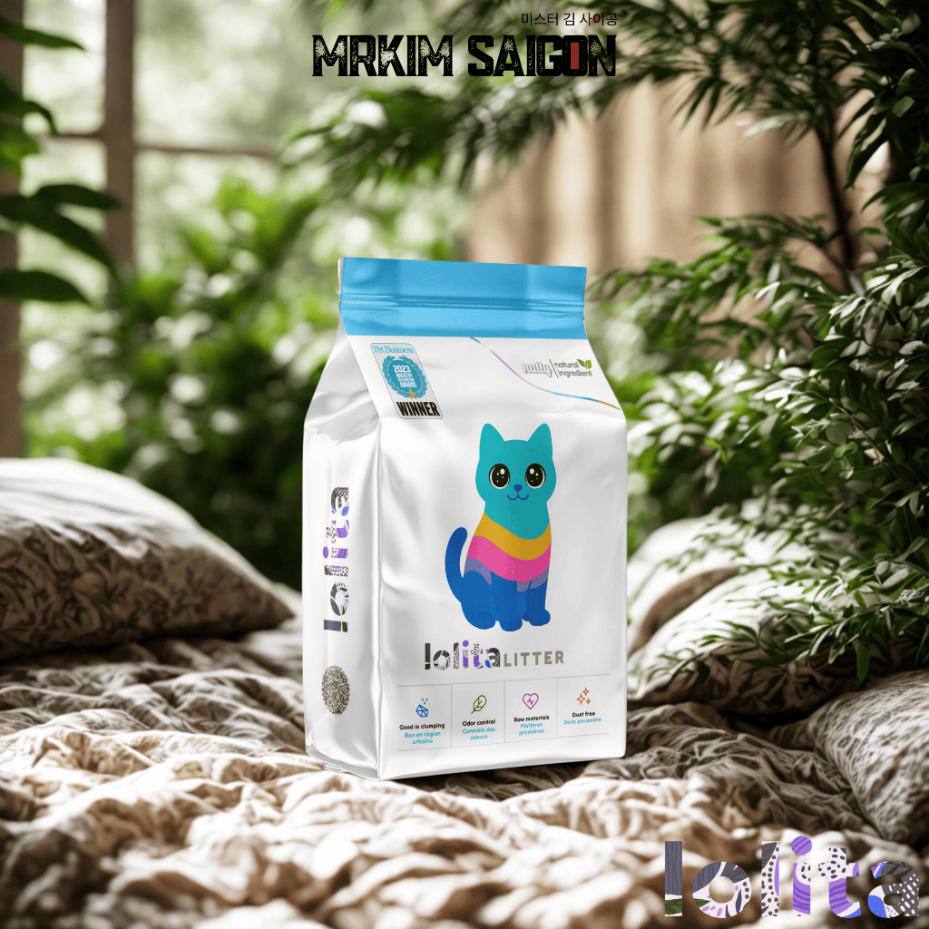Cát Vệ Sinh Cho Mèo nhà MrKim - Túi 9L (3.8kg) | Hút Ẩm Cực Tốt, Khử ...