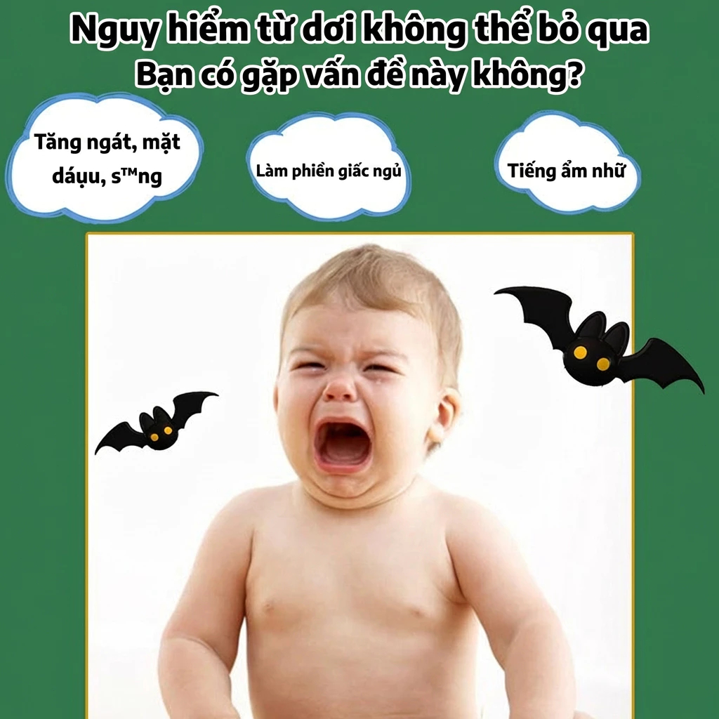 💥 Thuốc đuổi dơi 100% từ thực vật – An toàn cho người & thú cưng, hiệu quả lâu dài ✅
