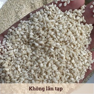 Mè Trắng Hữu Cơ Hồn Quảng - Vừng Tách Vỏ  Nguyên Hạt, Làm Sữa, Nấu Chè, Muối Vừng