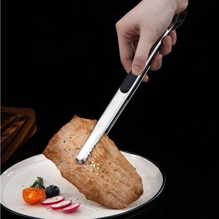 Kẹp inox gắp đồ nướng Hàn Quốc chống nóng dùng gắp thức ăn, gắp đá tiện lợi bền chắc