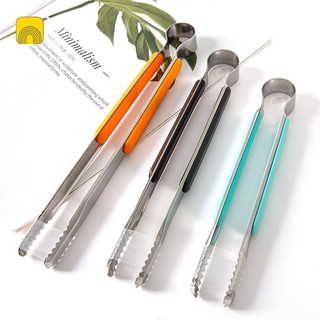 Kẹp inox gắp đồ nướng Hàn Quốc chống nóng dùng gắp thức ăn, gắp đá tiện lợi bền chắc