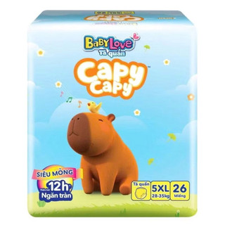Bỉm quần BOBBY CAPY CAPY mỏng nhẹ thấm hút 12 tiếng siêu tiết kiệm M66/L56/XL52/XXL48/3XL34/4XL30/5XL26