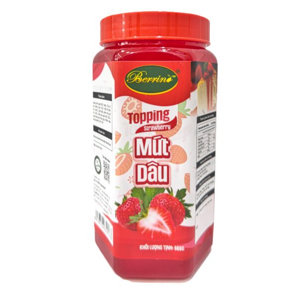 Mứt trang trí, mứt trong không hạt Berrino đa dạng lựa chọn
