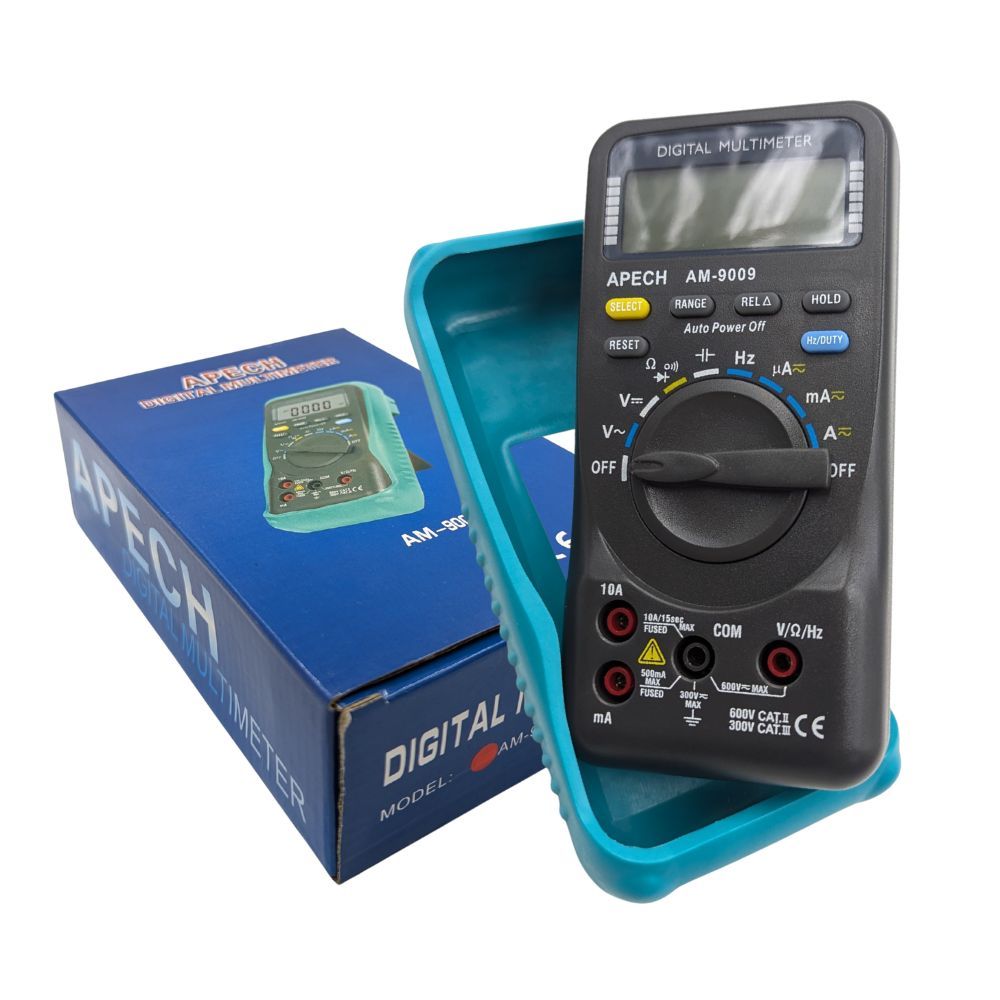 Đồng Hồ Vạn Năng APECH AM-9009 Máy đo bóng bán dẫn đa năng Minh Màn Hình Kỹ Thuật Số Độ Chính Xác Cao Cao
