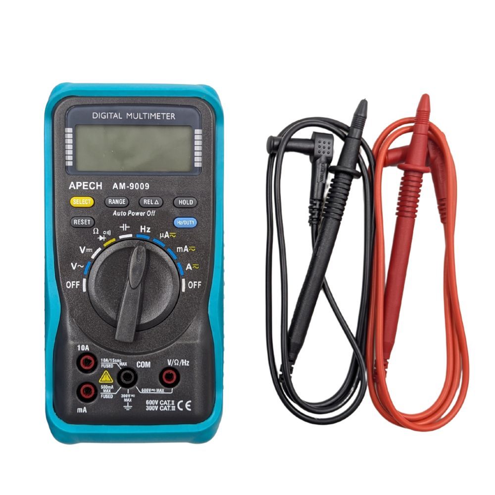 Đồng Hồ Vạn Năng APECH AM-9009 Máy đo bóng bán dẫn đa năng Minh Màn Hình Kỹ Thuật Số Độ Chính Xác Cao Cao