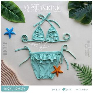 Bộ bơi bikini hrnee sale lẻ sz