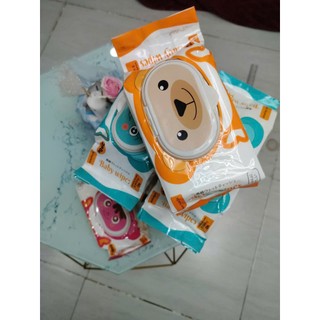 Combo Khăn Ướt Baby Wipes 250g - Cty Giấy Thành Công - Mùi Thơm Nhẹ Nhàng, Không Hóa Chất, An Toàn Sức Khỏe