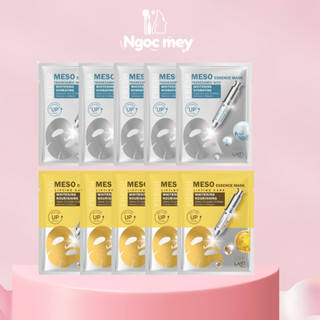 Hộp 10 Miếng Mặt Nạ Meso Laonmedi Hỗ Trợ Dưỡng Ẩm Sáng Da Và Chống Lão Hóa