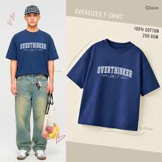 Áo Thun Nam Nữ Oversize 100% Cotton Cao Cấp CLARO - áo phông unisex dáng rộng