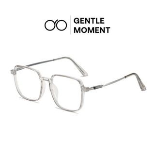Kính đổi màu GENTLE MOMENT thời trang nam nữ gọng kim loại chống tia UV chống ánh sáng xanh GMX148