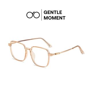 Kính đổi màu GENTLE MOMENT thời trang nam nữ gọng kim loại chống tia UV chống ánh sáng xanh GMX148