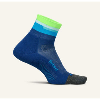 Tất chạy bộ Feetures Elite Ultra Light Quarter - Xanh (Surfboard Blue)
