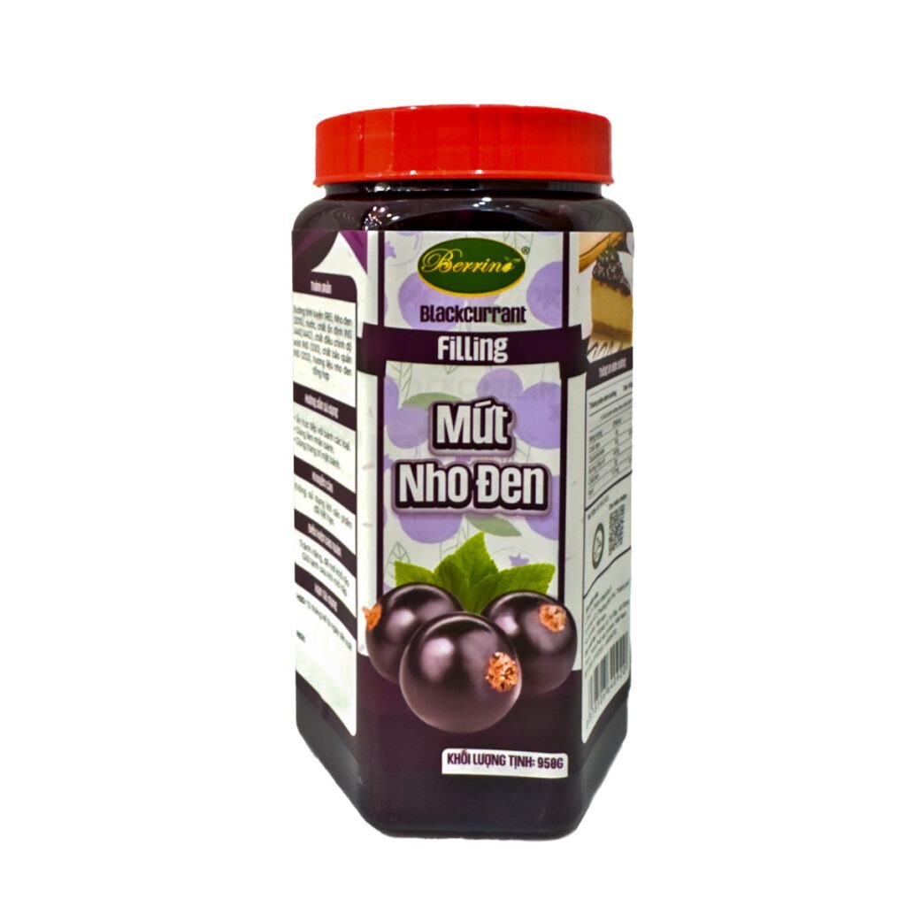 Mứt nhân có xác Berrino đa dạng lựa chọn 950g