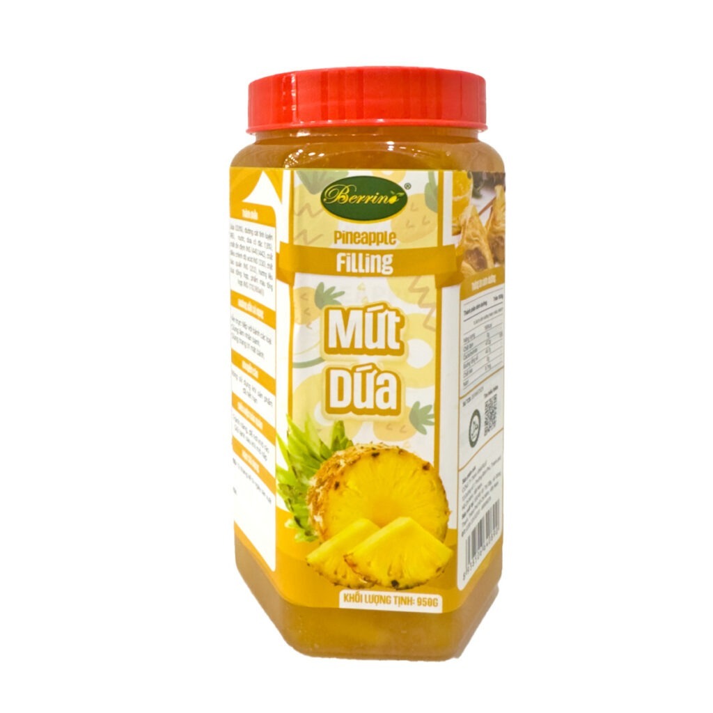Mứt nhân có xác Berrino đa dạng lựa chọn 950g