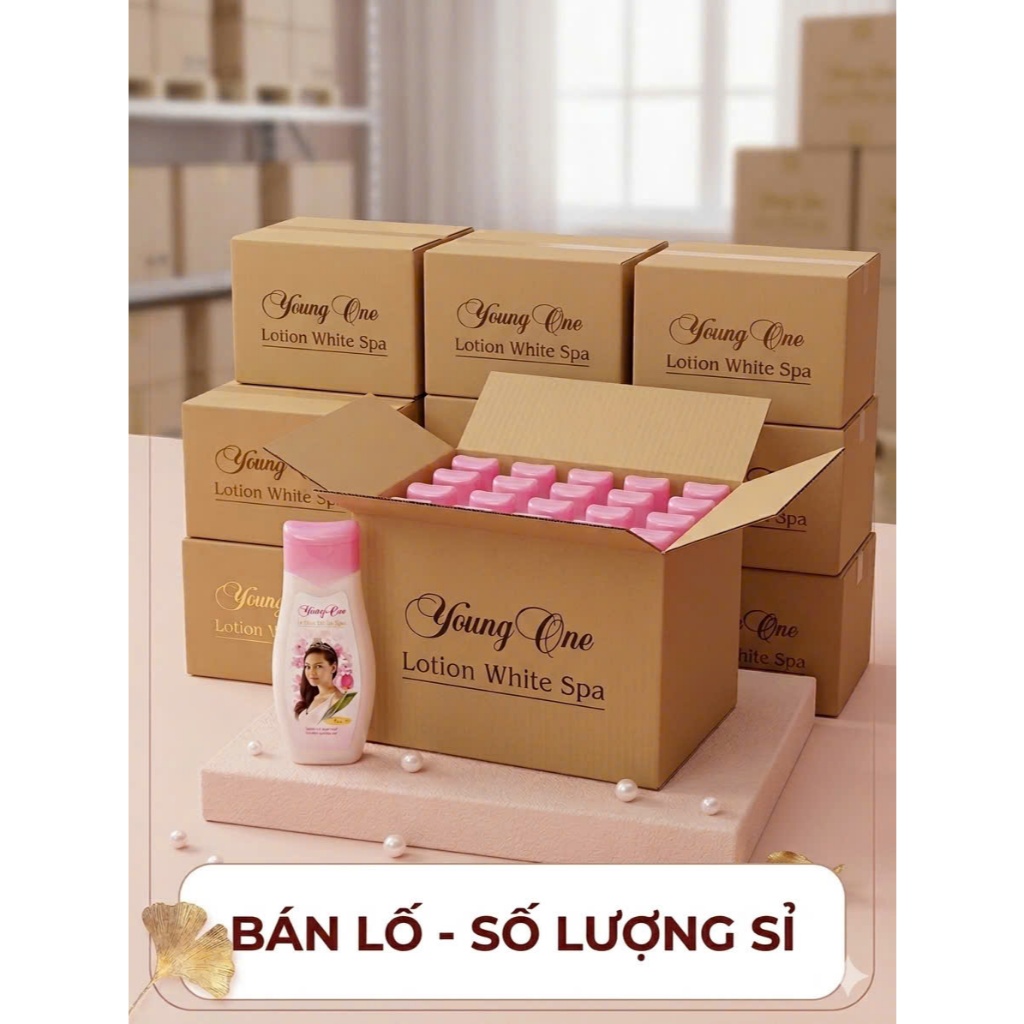 Sữa Dưỡng Thể xù Young One Lotion White Spa  – Sáng Da, Dưỡng Ẩm Toàn Thân | Mỹ Phẩm Thái Lan C