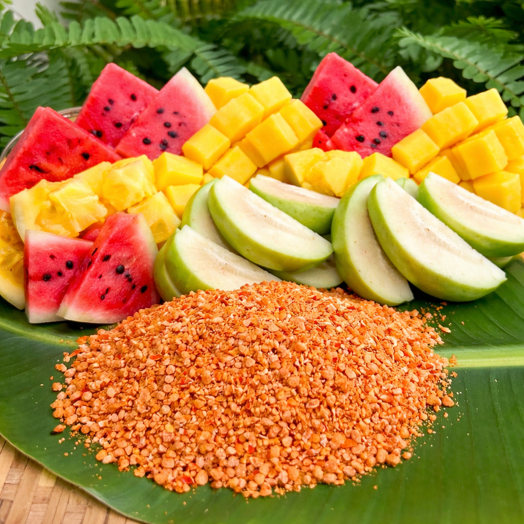 Muối Ớt Chay Sấy Siêu Cay - Muối Ớt Tây Ninh Chấm Trái Cây, Chay Mặn Đều Dùng Được - Giá Xưởng
