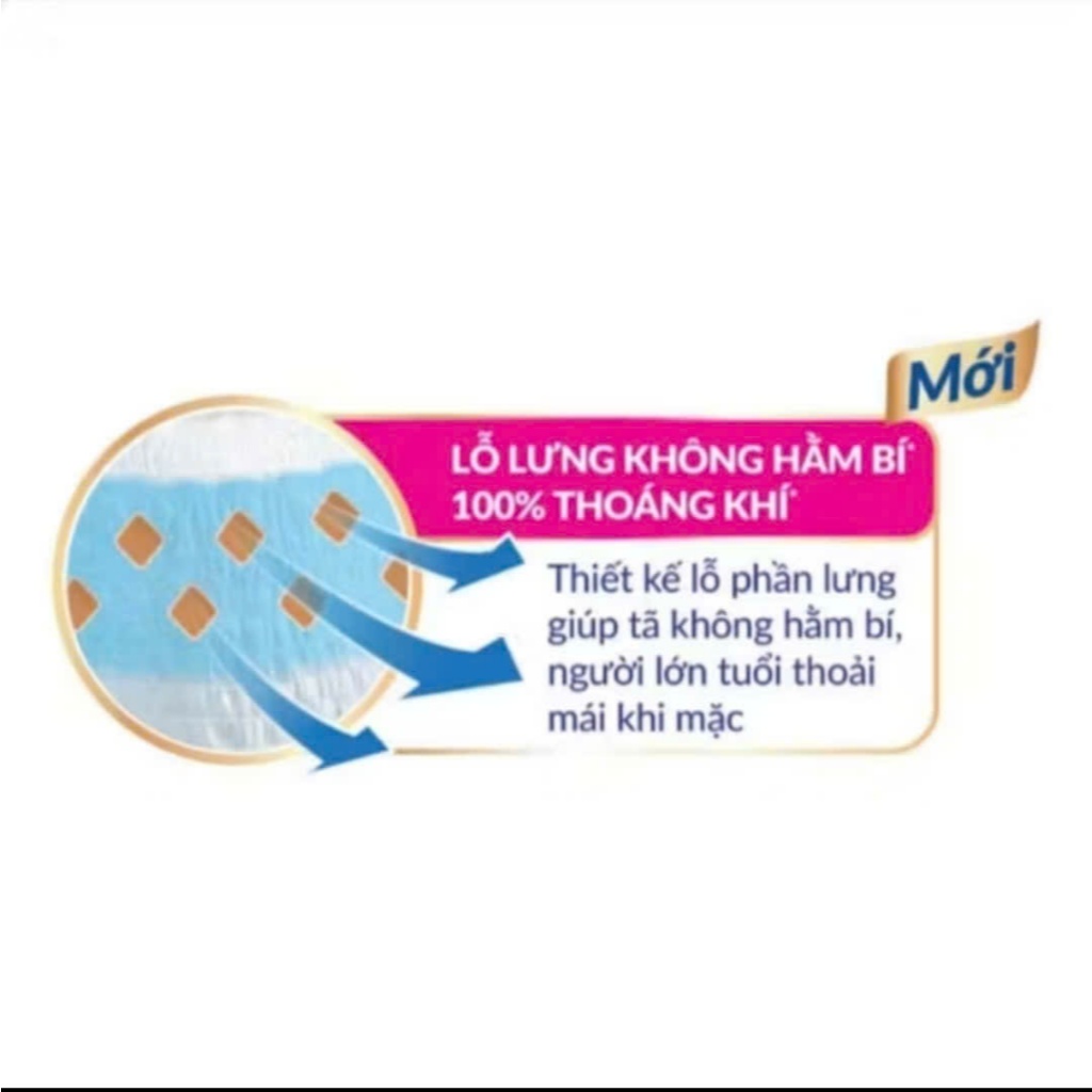 Tã bỉm quần Caryn siêu mỏng nhẹ dành cho người già M16/M32/L14/L28/XL12/XL24