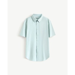 Áo Sơ Mi Nam Smart shirt Tay Ngắn Kiểu Trơn - ROUTINE 10F25SHS008
