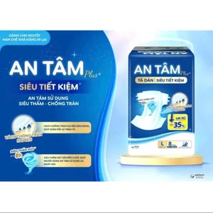 Tã bỉm dán An Tâm siêu tiết kiệm dành cho người già size M8/L8/XL8