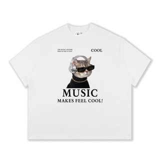 [FUNNY CAT BOXY COLLECTION] Áo thun Boxy Unisex nam nữ Halev Brand chất cotton Premium 260gsm