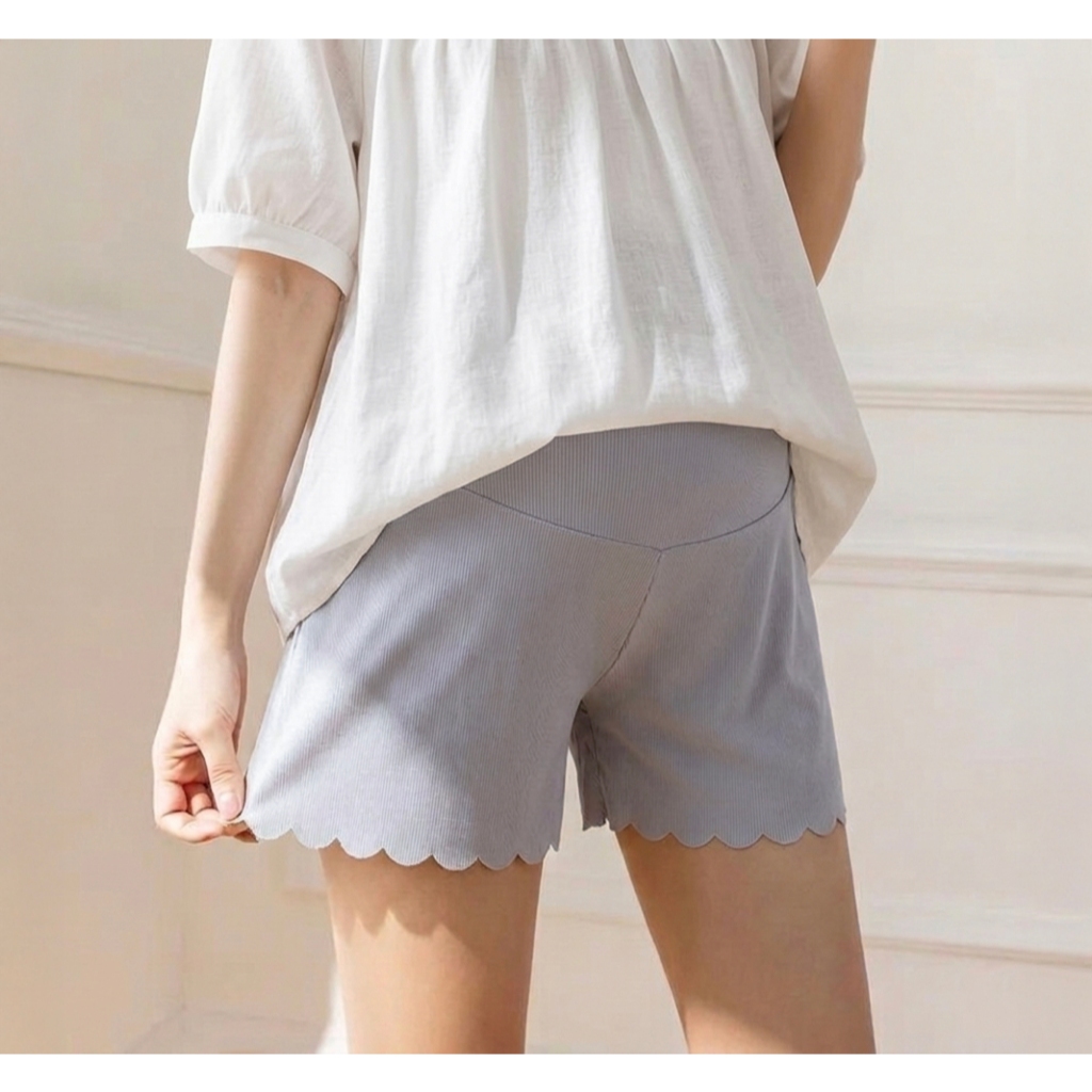 Quần Trong Váy viền sóng bầu chất thun tăm co dãn tốt mềm mát, có dây kéo điều chỉnh eo thoải mái By LAMME