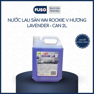 Nước Lau Sàn Wai Rookie V Hương Lavender (Can 2L) – Sạch Bóng, Khô Nhanh & Ngát Hương