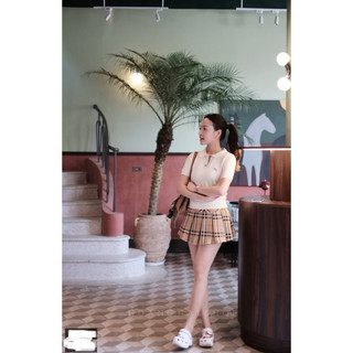 Áo Len Ngắn Tay Polo Cổ Bẻ Basic QCCC Cao Cấp