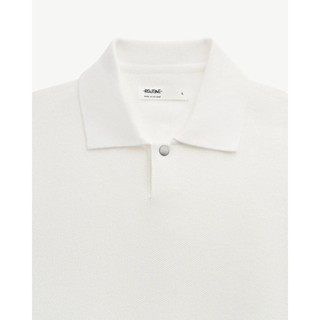 Áo polo len dệt kim tay ngắn nam. Fitted - ROUTINE 10S26KNI019