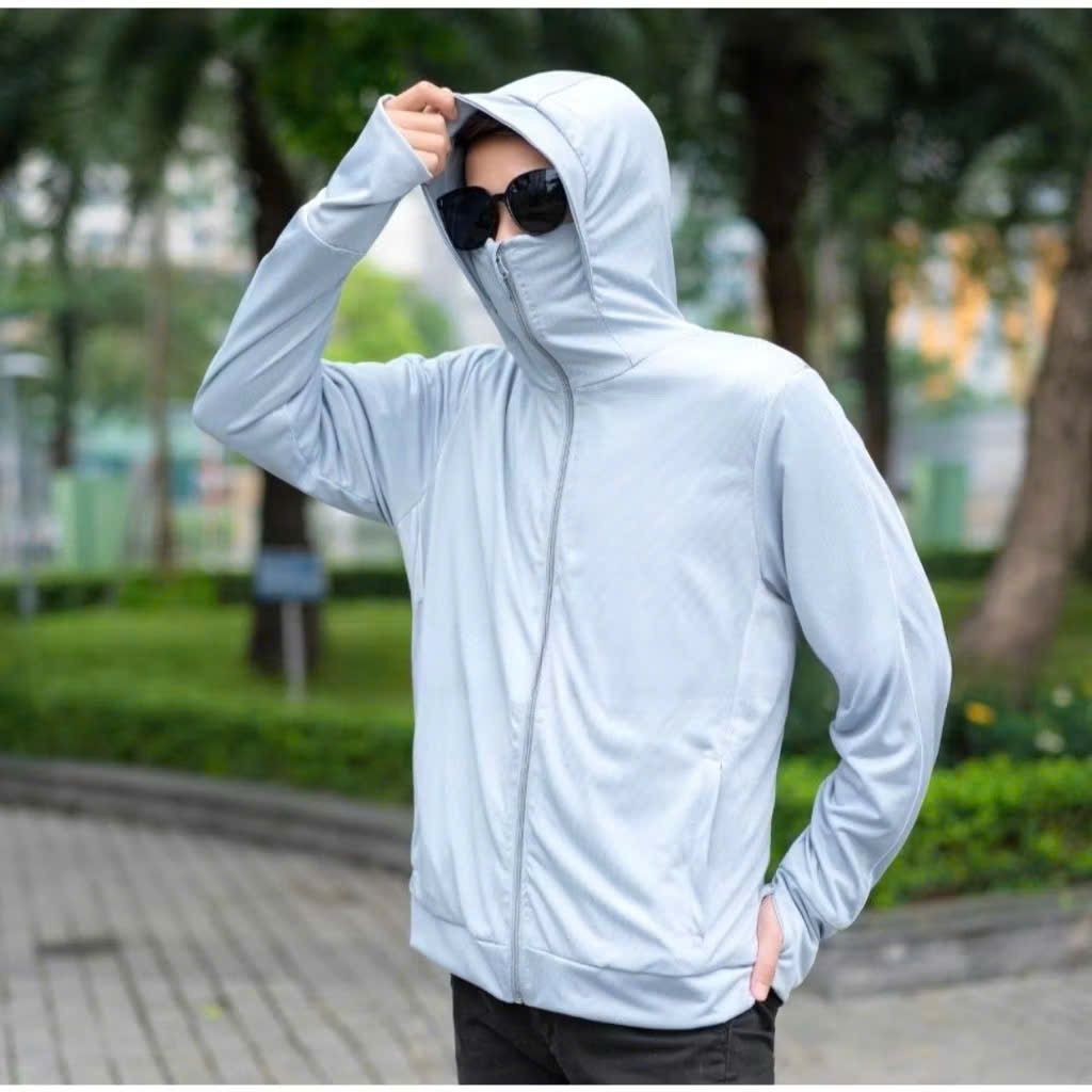 Áo chống nắng nam 2 lớp XUZI  áo khoác chống nắng vải thông hơi cao cấp siêu mát bảo vệ làn da chống tia UV 50+.