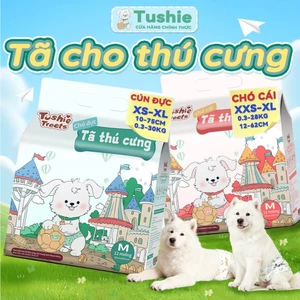 Tã lót vệ sinh cho chó mèo,tã dùng một lần, mềm mại, thoáng khí, không ngột ngạt và có khả năng thấm hút cao