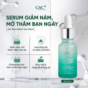 Serum Trắng Da, Mờ Thâm Nám BAN NGÀY GSC Mela Bright Day Serum 20 ML - GC104A