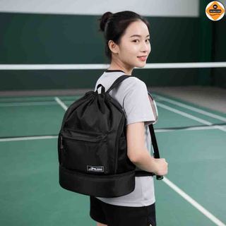 Balo Dây Rút Chống Nước Xbags Wisdom XB6004 Màu Đen Siêu Nhẹ, Cá Tính , Có Ngăn Đựng Giày Riêng!